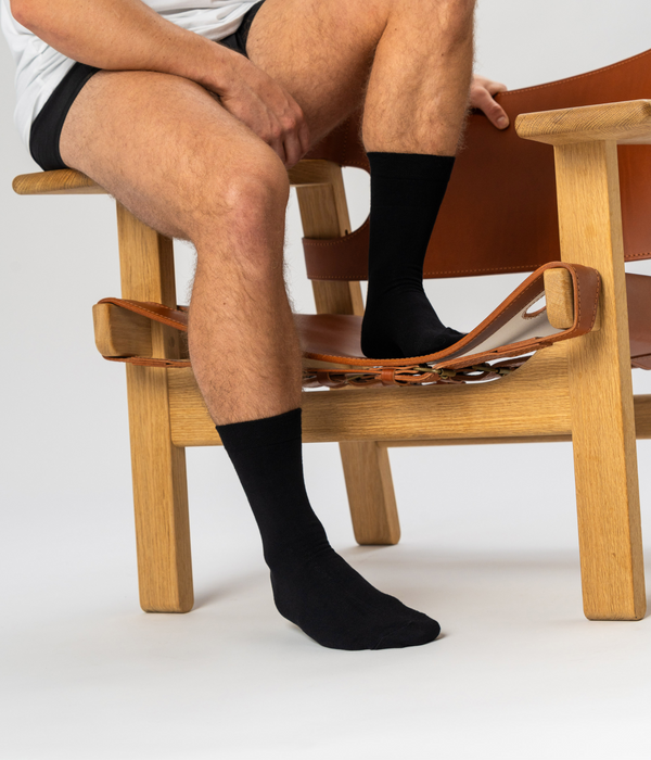 Bambupaket - Linne & Trosor & Strumpor - Svart