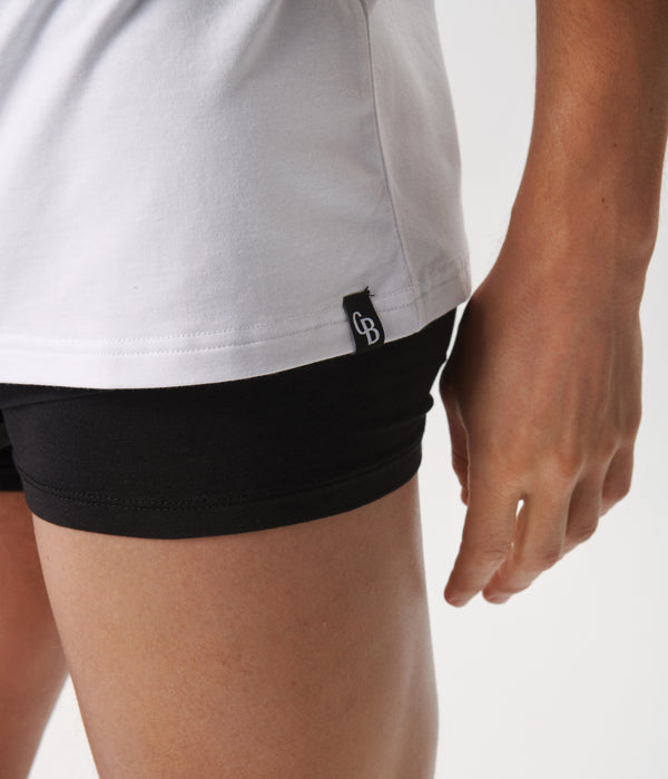 3-pack bambu t-shirt svart/svart/vit