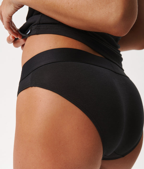 Sorte bambus tai trusser - 3 pak Copenhagen Bamboo