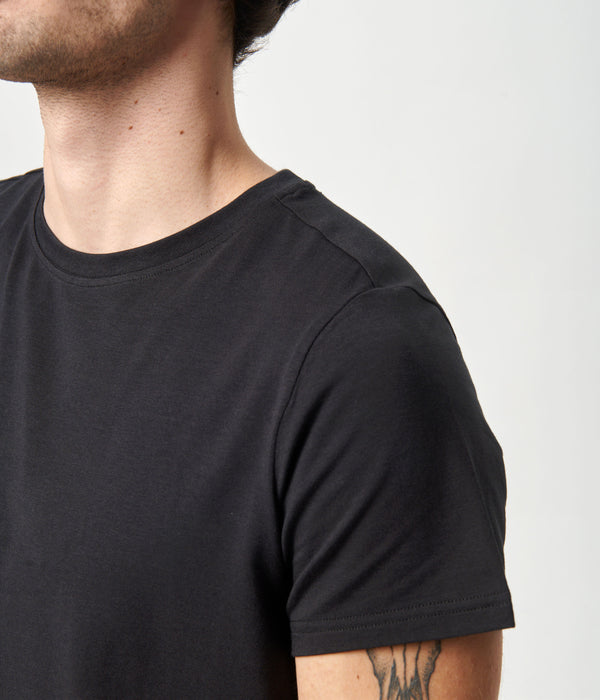 3-pack bambu t-shirt svart/natthimmel/skogsnatt